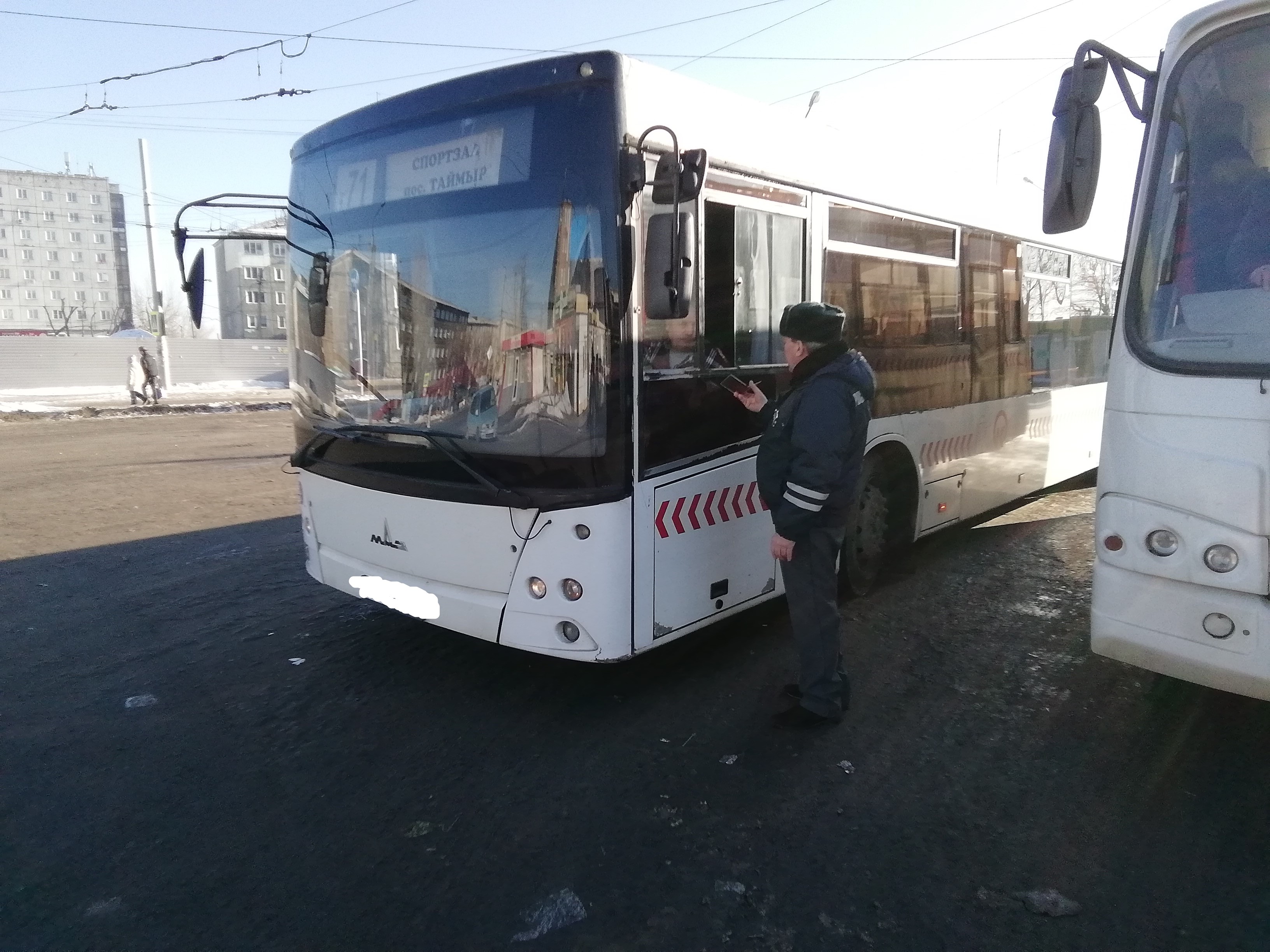 Рейд по перевозкам пассажиров 07.02.2027 г. Красноярск